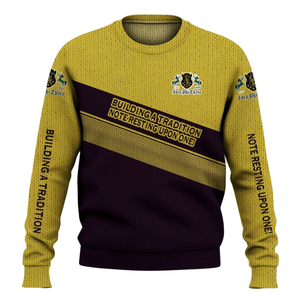 Iota Phi Theta 1963 abbigliamento greco ciniglia lettera maglia in acrilico maglione Pullover Fraternity abbigliamento abbigliamento invernale - Product Image 3