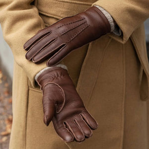 Gants de sécurité en cuir OEM en gros, disponibles en différentes couleurs, respirants, écologiques et au design tendance pour les sports de plein air - Product Image 1