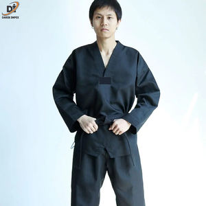 Uniformes de Taekwondo Unisex al Por Mayor de la Mejor Calidad, Ropa Deportiva de Mezcla de Poliéster/Algodón, Trajes de Artes Marciales de 220g para Invierno, Personalizables - Product Image 4