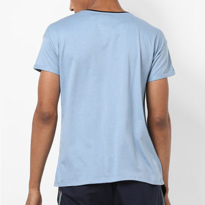 T-shirts pour hommes bonne qualité style personnalisé 100% coton décontracté uni à manches courtes grande taille à vendre - Product Image 4