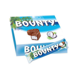 Barra de chocolate con leche y coco Bounty, dulce y tropical, bocadillo de chocolate - Product Image 2