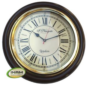 Excellent Finish Hanging <b>Wall</b> <b>Clock</b>, Shining <b>Wall</b> <b>Clock</b>, Nautical Marine Style <b>Clock</b> / New Beautiful and <b>Designer</b> <b>Wall</b> <b>Clock</b> - Product Image 1
