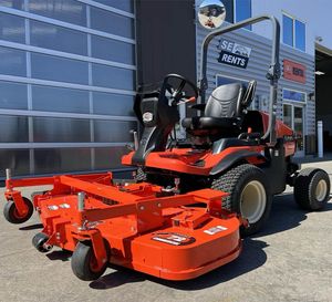 Cortacésped de 4 tiempos y 2 tiempos de grado industrial y bricolaje F2690 de 190 cc y 1600 W con caja recolectora de césped de 300 L - Product Image 1