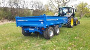 Remolque Stewart Trailers Edge 8 con Laterales Abatibles para la Venta, Usado para Agricultura y Construcción con Componentes Centrales de Engranajes y Motor - Product Image 5