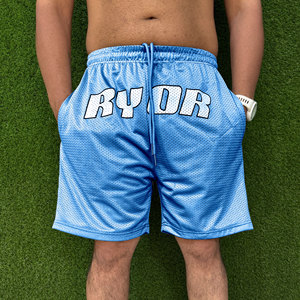 OEM ODM <b>Men's</b> Mesh <b>Shorts</b> <b>Lightweight</b> Basketball <b>Shorts</b> with Elastic Waistband <b>Shorts</b> for <b>Men</b> Custom Logo Available - Product Image 2