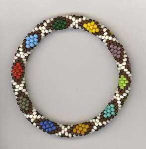 Festival Ready Bead Bracelet Colorful Handmade Arm Candy par MD Handicraft - Product Image 2