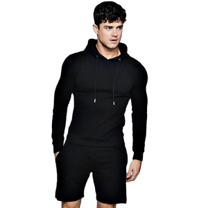 ชุดวอร์มผ้าฝ้ายขนแกะ2ชิ้นมีฮู้ดสำหรับผู้ชาย XS ชุดวอร์มผ้าฝ้ายพิมพ์ลายสีพื้นดีไซน์เนอร์ใส่ได้ทั้งชายและหญิง - Product Image 4