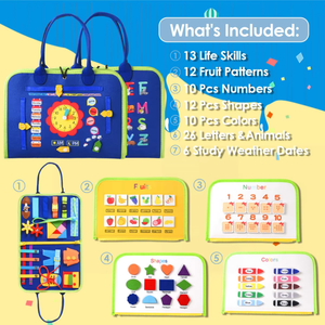 <span class=keywords><strong>Bambini</strong></span> educazione precoce Montessori giocattoli bambino occupato bordo giocattolo sensoriale <span class=keywords><strong>per</strong></span> i <span class=keywords><strong>bambini</strong></span> Multi attività sentito occupato da bordo <span class=keywords><strong>libri</strong></span> - Product Image 5