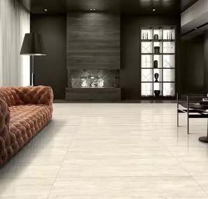 Travertino กระเบื้องพอร์ซเลนขัดเงาคลาสสิคมันวาวสูง60x120ซม. กระเบื้องปูพื้นดีไซน์หินอ่อนเต็มตัว - Product Image 1