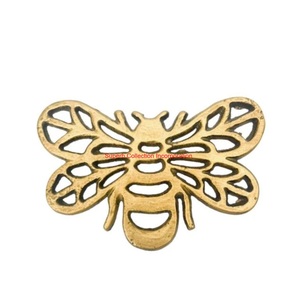 Nouveau élégant or métal reconnaissant rond décoratif dessous de plat protecteur de Table pour cuisine et salle à manger parfait et automne décor à la maison cadeau - Product Image 5