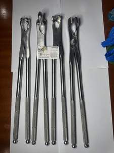 Ensemble de 12 pièces de forceps d'extraction de dents dentaires de cheval molaire équine en acier inoxydable vétérinaire réutilisable toutes sortes de qualités italie - Product Image 6