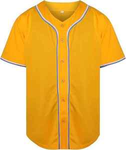 Nuevo Diseño para Atletas: Jersey de Béisbol y Sóftbol Sublimado Transpirable de Manga Corta 100% Poliéster con Logotipo Frontal - Product Image 2