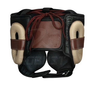 Protector de Cabeza para Boxeo MMA, Diseño Personalizado en Cuero, Ajustable, Transpirable, Equipo de Entrenamiento - Product Image 4