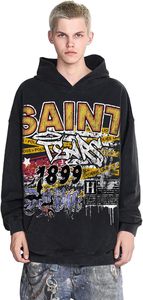 เสื้อมีฮู้ดสำหรับผู้ชาย Jesus Bible serses 2024เสื้อผ้าผู้ชายเสื้อมีฮู้ดปักลายสกรีนคุณภาพสูงเสื้อมีหมวกแนวสตรีทปรับแต่งโลโก้นักบุญ - Product Image 2