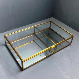 <b>Jewellery</b> <b>Box</b> Decorative <b>Box</b> <b>jewellery</b> Organizer brass finish - Product Image 4