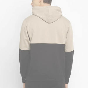 Sweat-shirts et pulls à capuche pour hommes en tissu uni brodé double panneau pour l'hiver, de haute qualité, vente en gros - Product Image 6