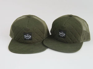 5-panel <b>Flat</b> Brim Foam Tucker <b>Cap</b> Mesh <b>Cap</b> Snapback <b>Cap</b> high quality - Product Image 4