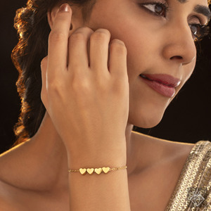 Pulsera de corazón elegante antideslustre PRAO - Product Image 2