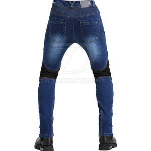 Jeans de moto pour hommes, pantalons de protection durables et résistants, adaptés aux longs trajets quotidiens en moto - Product Image 2