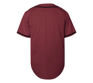 Impression personnalisée Baseball Chemises unies Maillot de baseball bleu Tenue Homme Sublimation Pas cher Maillot de baseball Homme Qualité supérieure - Product Image 2