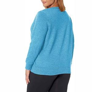 Wholesale Hoodies Custom Design Women's Breathable Plain Sweatshirts Plus Size Hoodies & Sweatshirts Crewneck Fleece 320g - Product Image 2