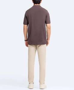 Venta al por mayor de los hombres de gama alta impresa para la camisa de polo 100% poliéster transpirable verano deportes camiseta de negocios Casual - Product Image 2