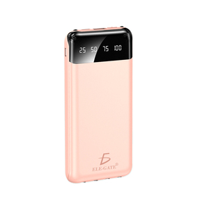 Power Bank Portatile ad Alta Capacità 10000mAh con Display LED, Materiale Plastico, Batteria Li-Polimero, Standard Presa USA e Giappone - Product Image 2