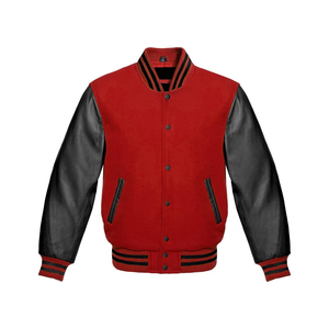 New Private Label Varisty <b>Jacket</b> for Men and Fashionable Custom Embroidery Versity Leatherman <b>Jackets</b> High Quality - Product Image 1