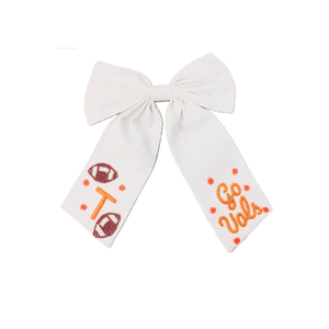 Moños para el Cabello Hechos a Mano con Cuentas de Algodón y Bordados, Diseño Personalizado al por Mayor, Exportaciones con Brillo - Product Image 1