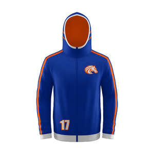 Men's <b>Full</b> <b>Zip</b> <b>up</b> <b>Hoodie</b> Jacket Long Sleeve Performance Training <b>Hoodie</b> Workout Running Track <b>Hoodie</b> Custom logo 100% Cotton - Product Image 1