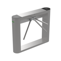 Puerta de torniquete de reconocimiento facial HCW para control de acceso Torniquete de trípode seguro para gimnasios y áreas escénicas
