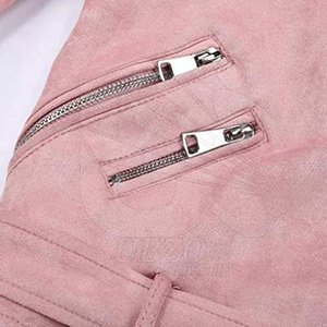 แจ็กเก็ตหนังสำหรับผู้หญิงแจ็กเก็ตหนังลำลองออกแบบได้ตามต้องการ - Product Image 4