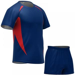 Uniforme de rugby sublimé personnalisé pour les matches de compétition Chemise à séchage rapide à manches courtes avec coordination - Product Image 3