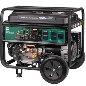 Générateur portable à gaz Cummins Onan P9500df 9500W avec télécommande et démarrage électrique, origine américaine - Product Image 1