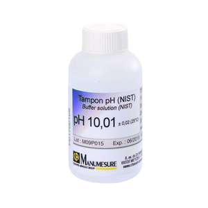 Chauvin Arnoux Solution tampon pH certifiée NIST 10.01 pour un étalonnage précis du PH-mètre - Product Image 1