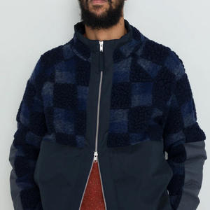 Chaquetas Personalizables de Alta Calidad al por Mayor para Hombre, Estilo Rocker, con Capucha, Resistentes al Viento, Forradas de Algodón y Felpa, Cálidas y Gruesas - Product Image 3