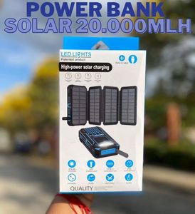 Solar Power Bank 18400mAh Wireless Charger USB-C Fast Charging 15W 4 Ports Outdoor Lithium-Polymer Dual LED Flashlights - Product Image 5