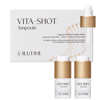 Ampoule éclaircissante et blanchissante à l'acide hyaluronique, vitamine C stabilisée, formule liquide non grasse pour un teint éclatant, convient à tous les types de peau