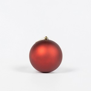 2 adornos navideños de plástico rojo de 20 cm y adornos para árboles, para colgar en el festival - Product Image 2