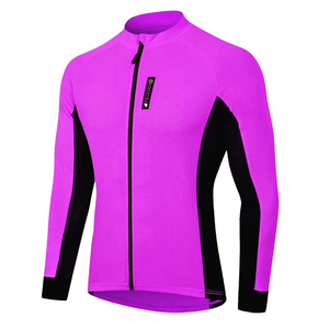 Maillot de cyclisme VTT unisexe respirant à manches longues, écologique, séchage rapide, impression par sublimation, polyester/nylon - Product Image 4
