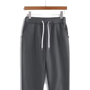 ชุดวอร์มมีฮู้ดแบบเรียบง่ายสำหรับผู้หญิงไซส์ใหญ่ เนื้อผ้าเบา ระบายอากาศได้ดี แห้งเร็ว รับสกรีนโลโก้ตามแบบ - Product Image 4