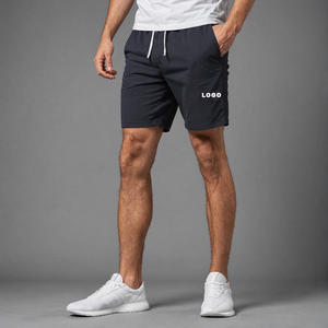 Wholesale Custom Logo Printing Outdoor Elastic Summer Cotton Athlete <b>Shorts</b> Casual Men's <b>5</b> <b>Inch</b> <b>Inseam</b> <b>Shorts</b> DDP shipping - Product Image 1