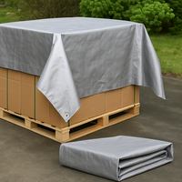 Bâche imperméable pliable de bâche industrielle durable de PVC pour l'exportation directe d'usine de couverture de bâtiment et de construction