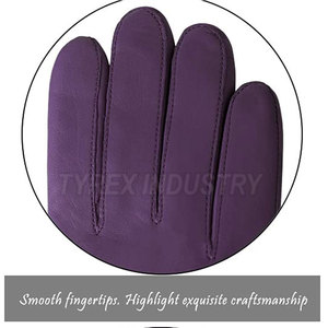 2026 Leather Fashion <b>Glove</b> Customized MADE Leather <b>Gloves</b> For Sale Full Finger <b>Gloves</b> Leather Material - Product Image 5