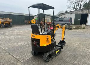 Livraison gratuite JPC H12 EPA CE approuvé 1.2 tonnes 13.5HP mini pelle Eaton noyau de cylindre hydraulique moteur pompe boîte de vitesses PLC - Product Image 5