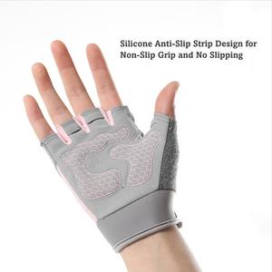 Gants de fitness haltérophilie respirants pour entraînement Service OEM Gants de musculation en cuir synthétique sur mesure - Product Image 2