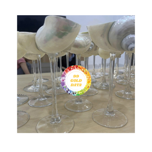 Copas de Vino Hechas a Mano con Conchas Marinas, Copas de Martini, Copas de Cóctel, Regalos para Damas de Honor, Bodas en la Playa, Juego de Vasos para Bebidas Costeras - Product Image 4