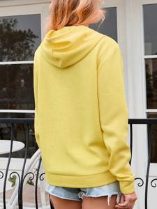 Sudaderas con capucha de manga larga con estampado personalizado, moda de invierno para hombres y mujeres, cremallera bordada, estilo Personal frontal - Product Image 5