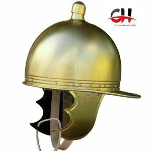 Casco medieval de acero romano monteforteno calibre 18, casco de caballero. - Product Image 3