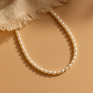Pearl Necklace-Elegant <b>String</b> of Pearls Jewelry - Product Image 4
